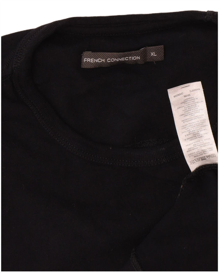Tricou pentru bărbați French Connection Top XL Bumbac bleumarin
