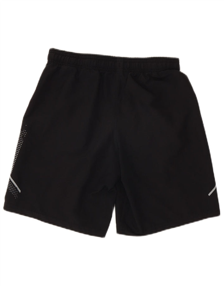 Pantaloni scurți sport grafic pentru băieți UNDER ARMOUR 11-12 ani Poliester negru mare