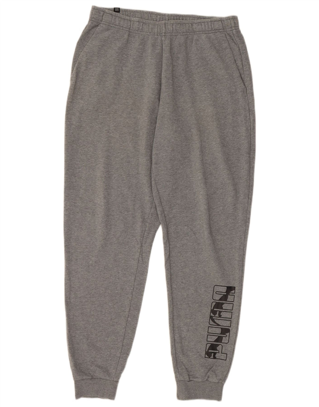 Pantaloni de trening cu grafică Puma pentru bărbați Pantaloni de jogging mari, gri