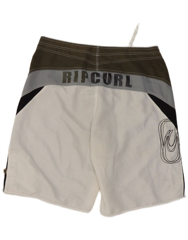 Pantaloni scurți de înot Rip Curl pentru bărbați XL Kaki Poliester color bloc