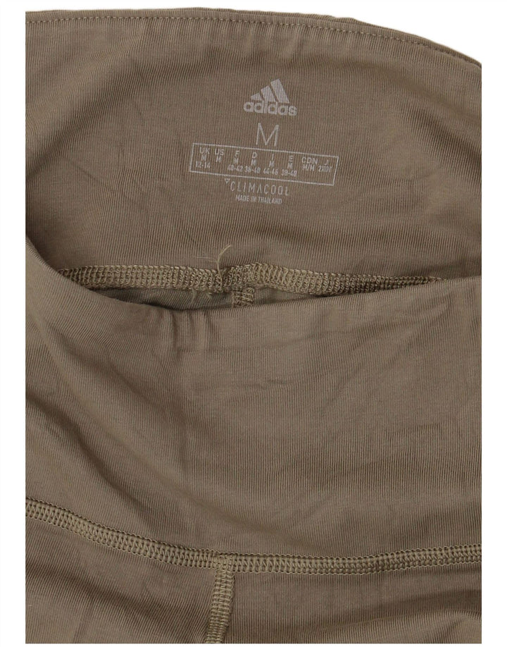 Leggings Climacool Adidas pentru femei UK 12/14 Medium Khaki