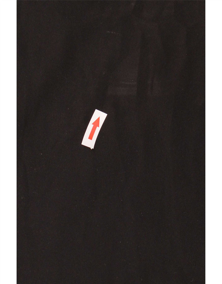 Marks & Spencer Pantaloni drepți pentru bărbați L40 L29 Poliester negru