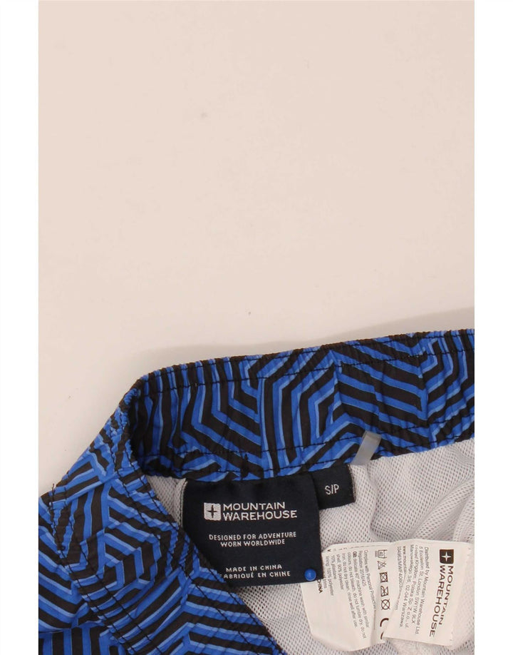 Pantaloni scurți de baie pentru bărbați Mountain Warehouse, poliester geometric, albastru mic