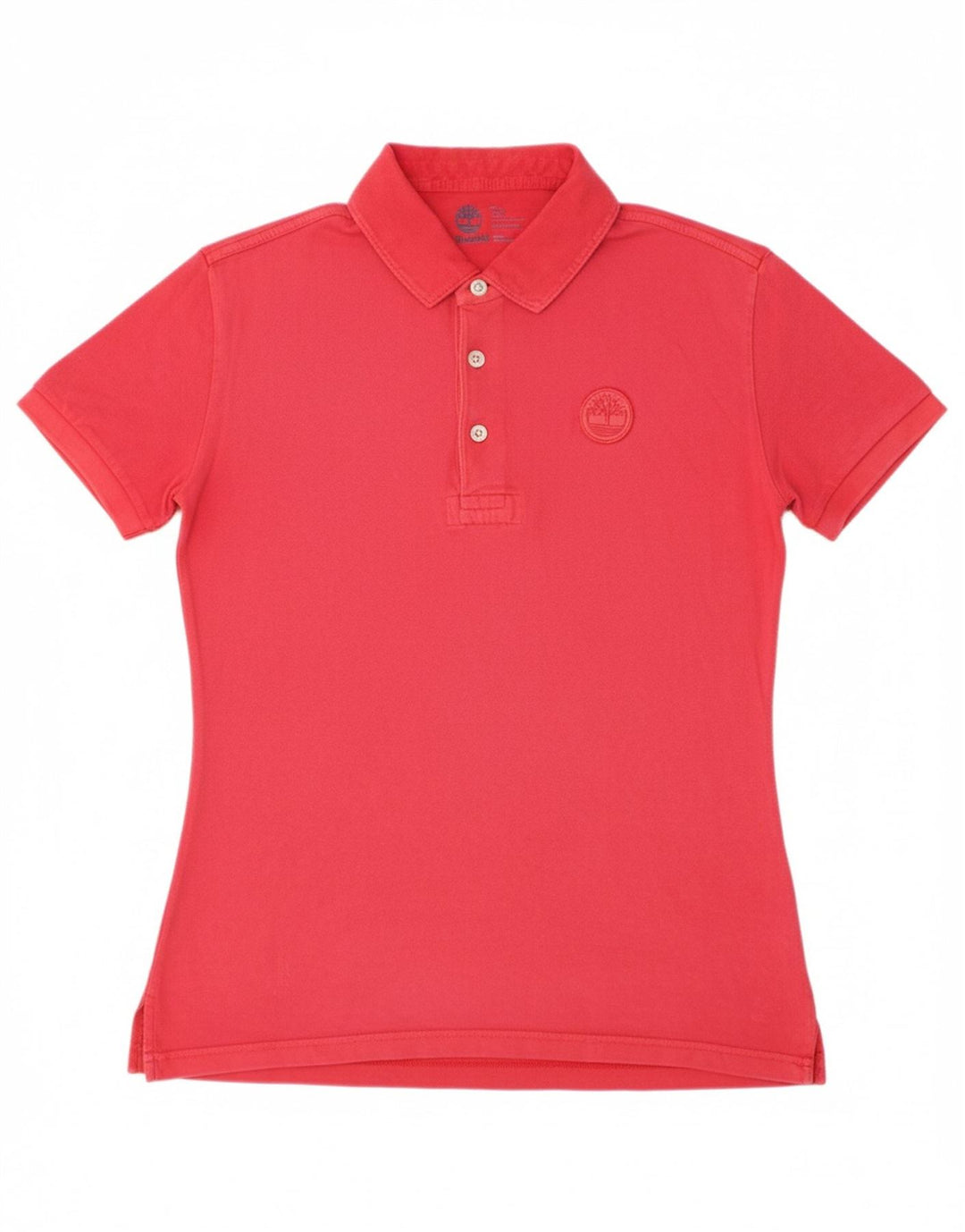 TIMBERLAND Mens Polo Shirt Small Red Cotton