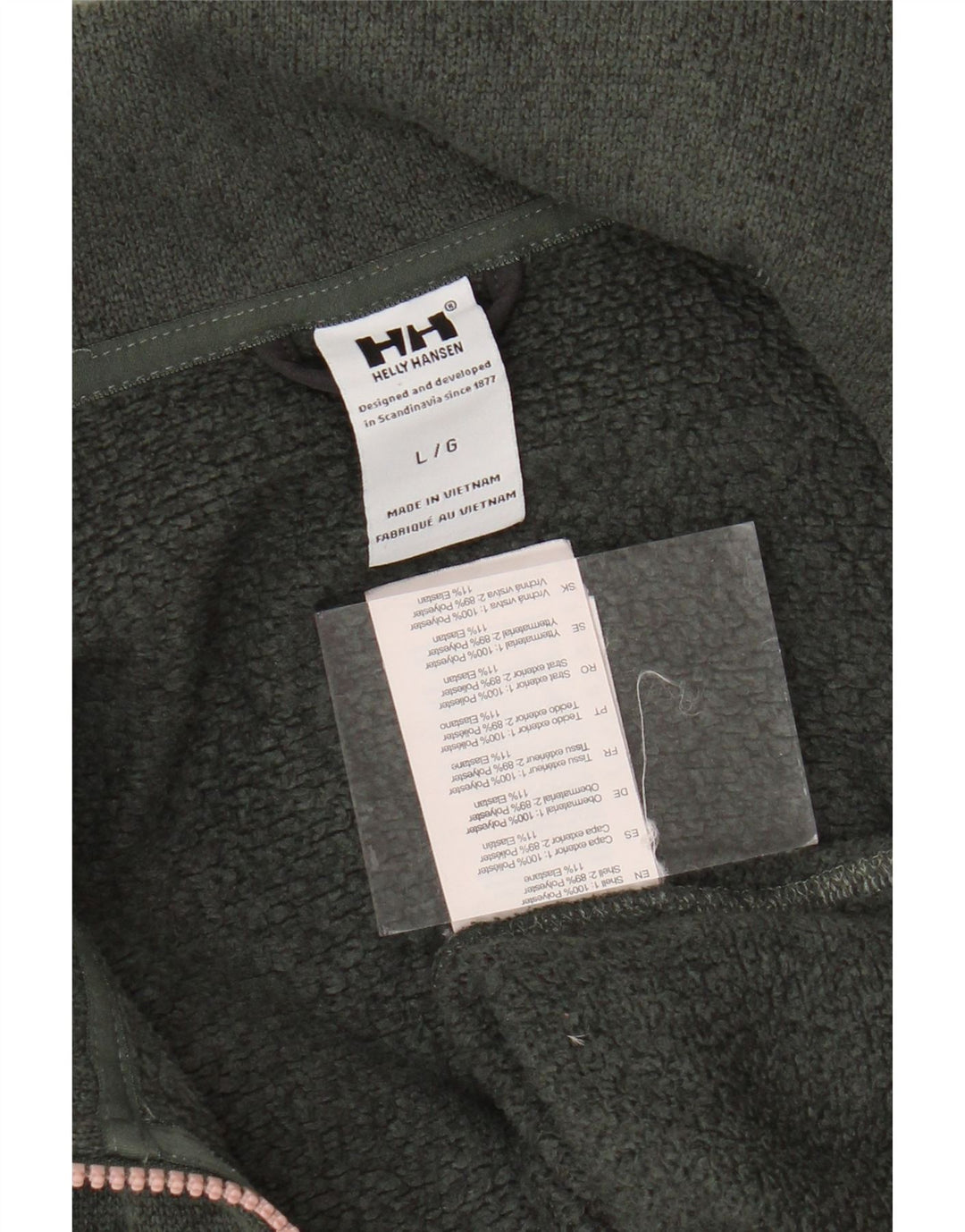 Jachetă de trening pentru femei HELLY HANSEN UK 16, verde, mare