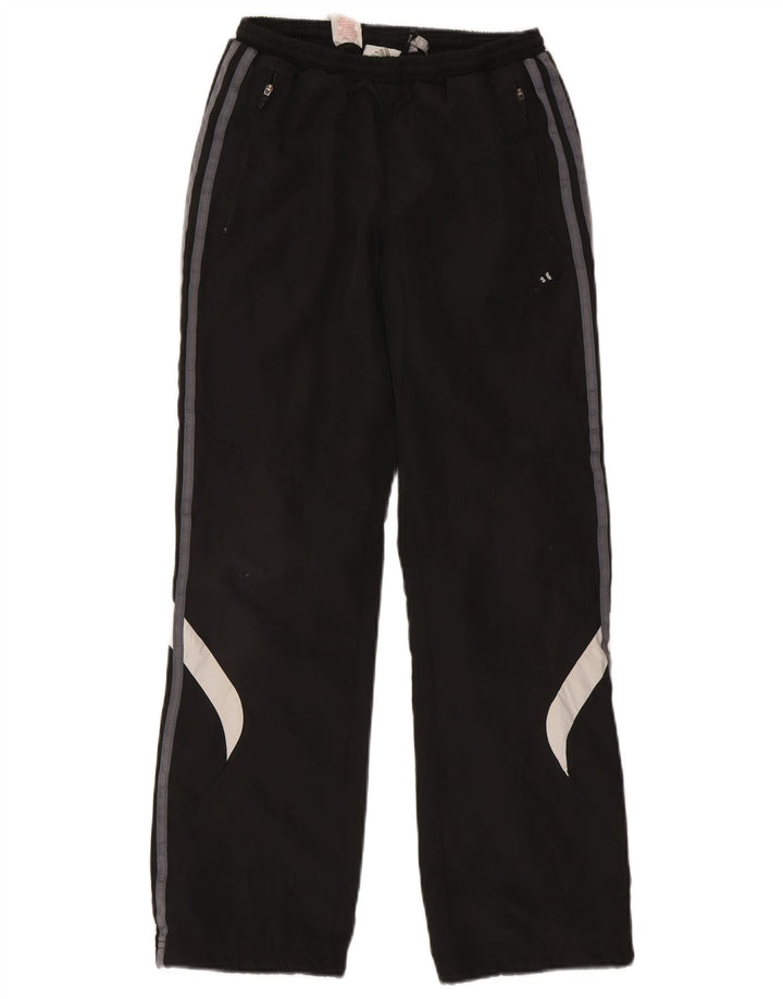 Pantaloni de trening Adidas pentru băieți 13-14 ani, negru, poliester