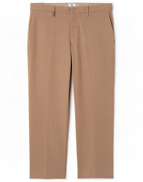 Trussardi Mens Regular Chino Pantaloni IT 52 XL W36 L28 Bej Bumbac