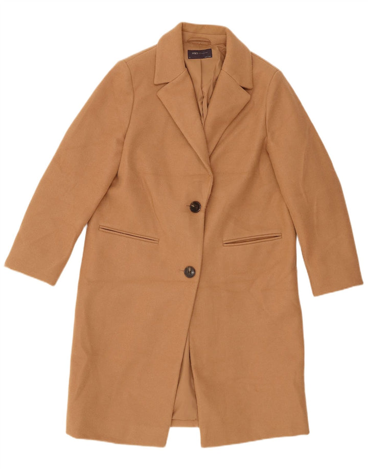 Palton pentru femei Marks & Spencer UK 12 Medium Bej Poliester