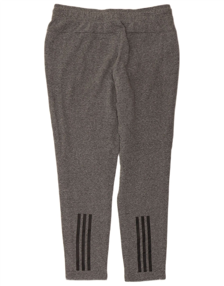 Pantaloni de trening Adidas pentru bărbați, gri mediu