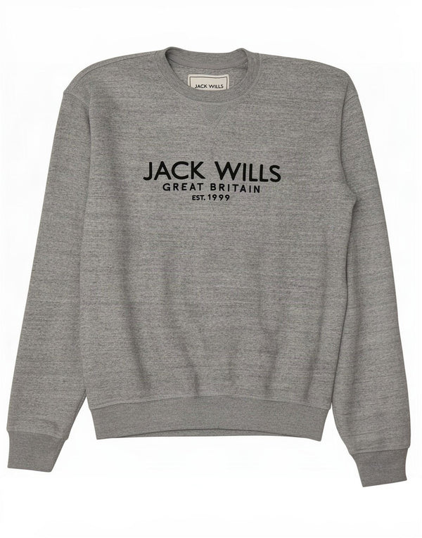 Pulover Jack Wills pentru bărbați, cu croiala lejeră, XS, bumbac cu pete gri