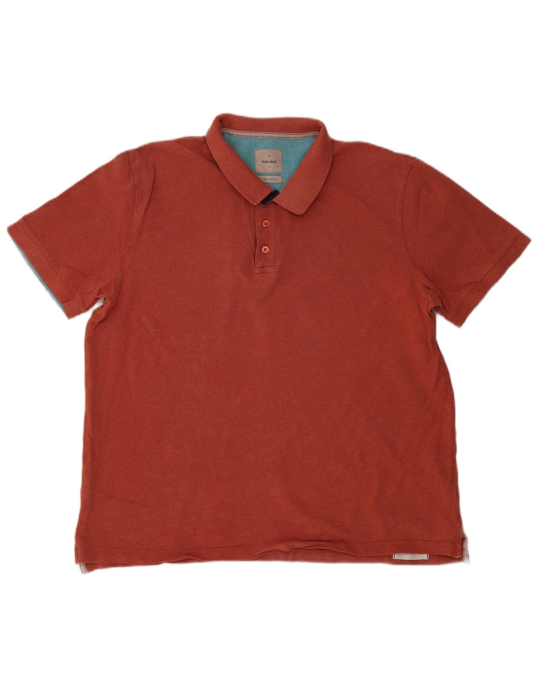 WHITE STUFF Tricou polo pentru bărbați XL bumbac maro