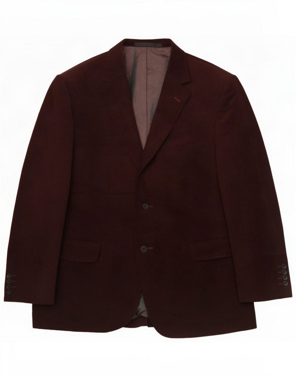 Marks & Spencer Jachetă pentru bărbați scurtă cu 2 nasturi UK 44 XL Poliester maro