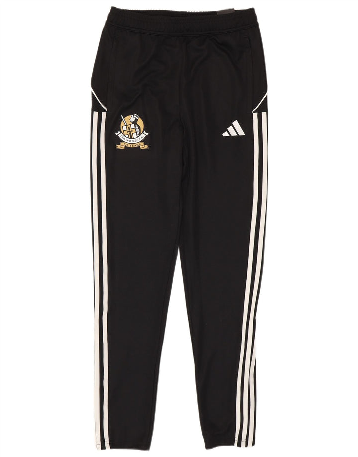 ADIDAS Băieți Crusaders F.C. Pantaloni de trening grafic 13-14 ani negri