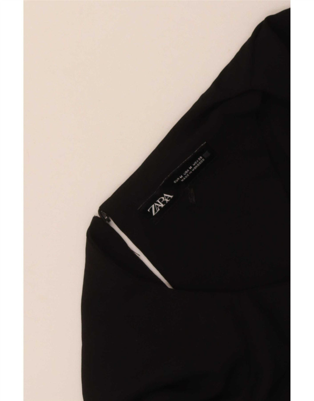 Rochie A-Line pentru femei Zara UK 12 Medium Negru