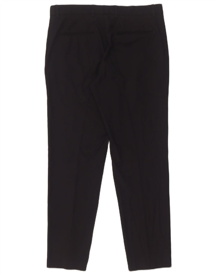 Pantaloni chino slim pentru bărbați Zara EU 40 Mediu L31 L29 Negru