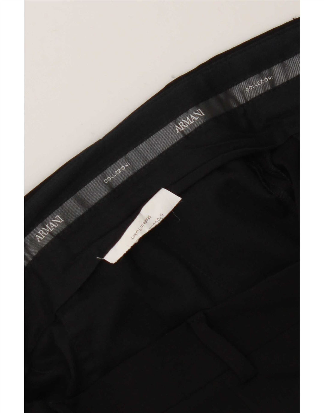 Armani Pantaloni Drepți Bărbați L32 L31 Negru