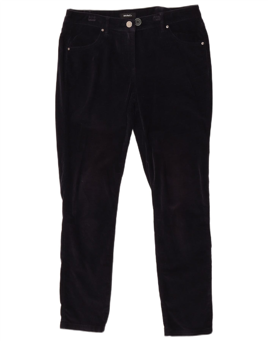 Max & Co. Pantaloni slim casual pentru femei W32 L29 bleumarin