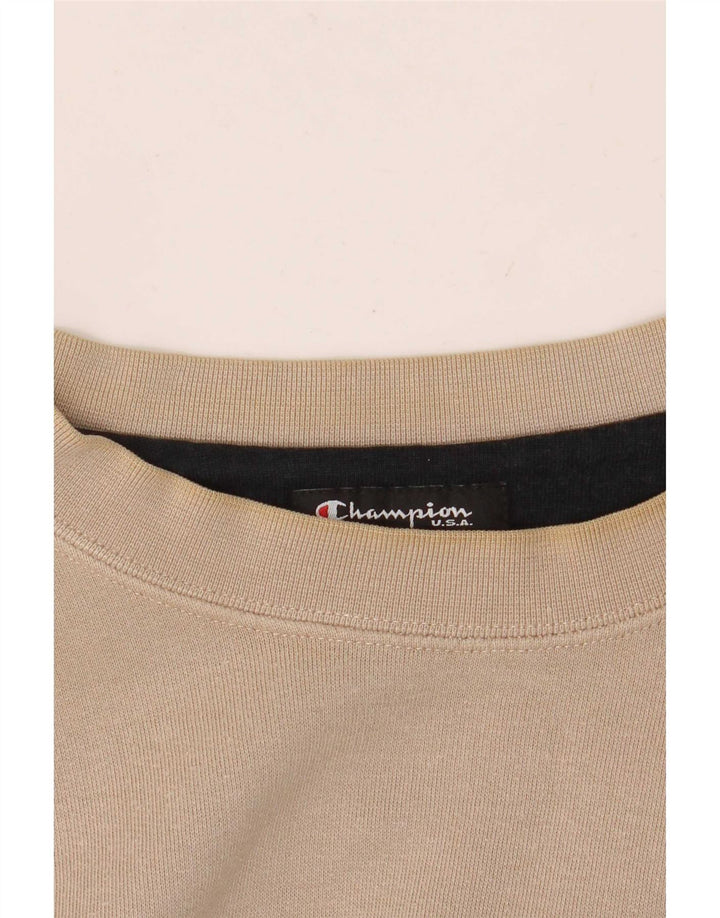 Pulover grafic pentru bărbați Champion, XL, bej