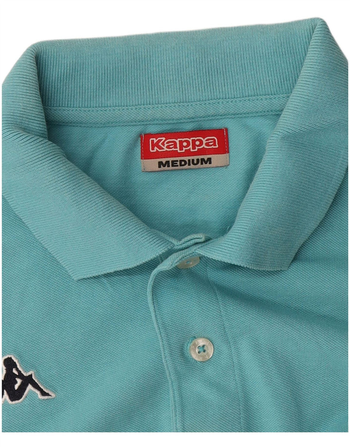 Tricou polo pentru bărbați Kappa, albastru mediu