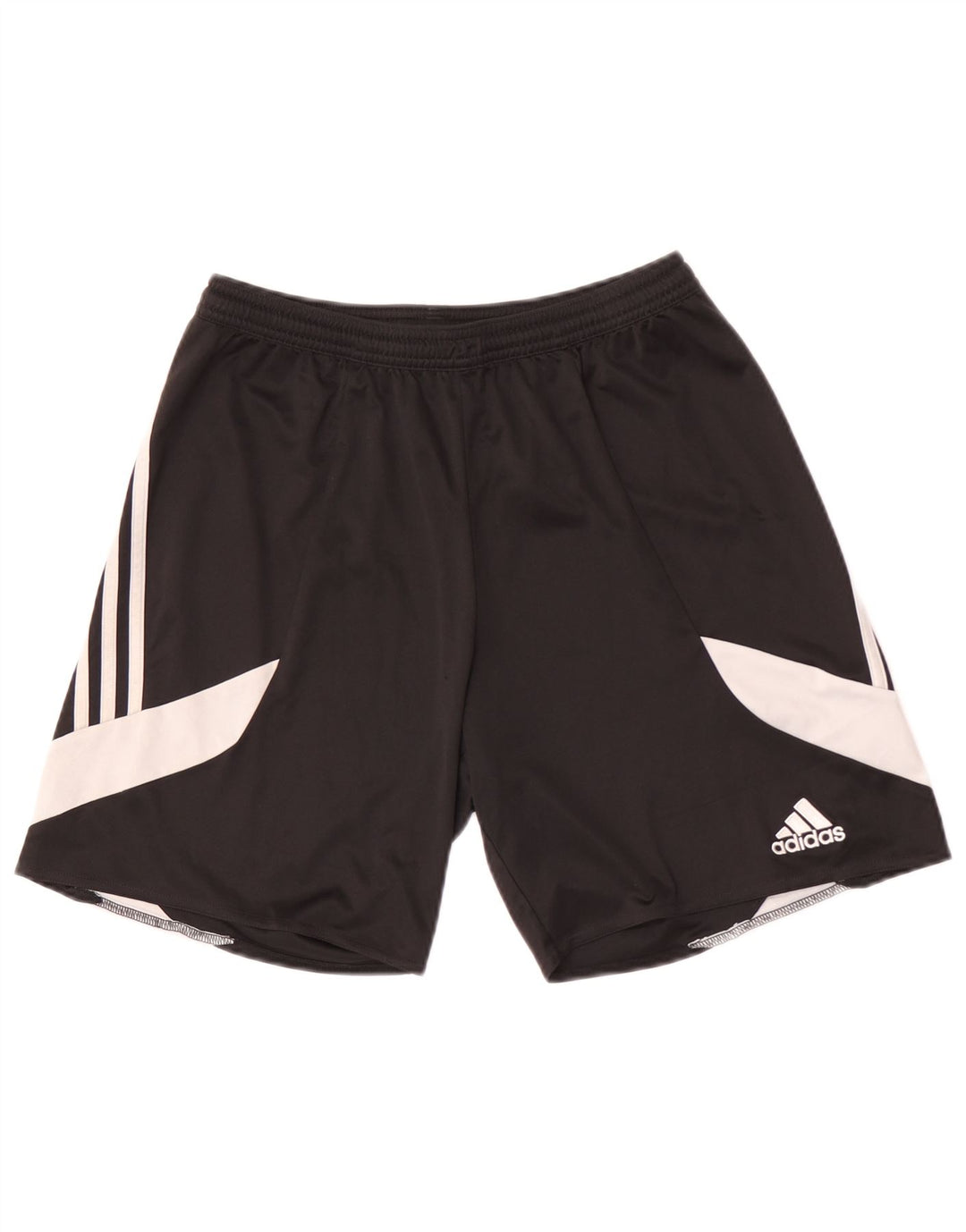 Pantaloni scurți sport pentru bărbați Adidas, mediu negru, poliester color bloc