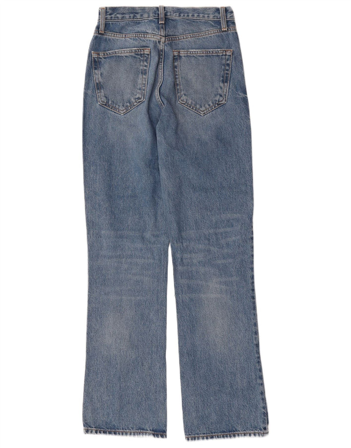 Blugi Zara Femei Bootcut EU 34 2XS W24 L30 Albastru