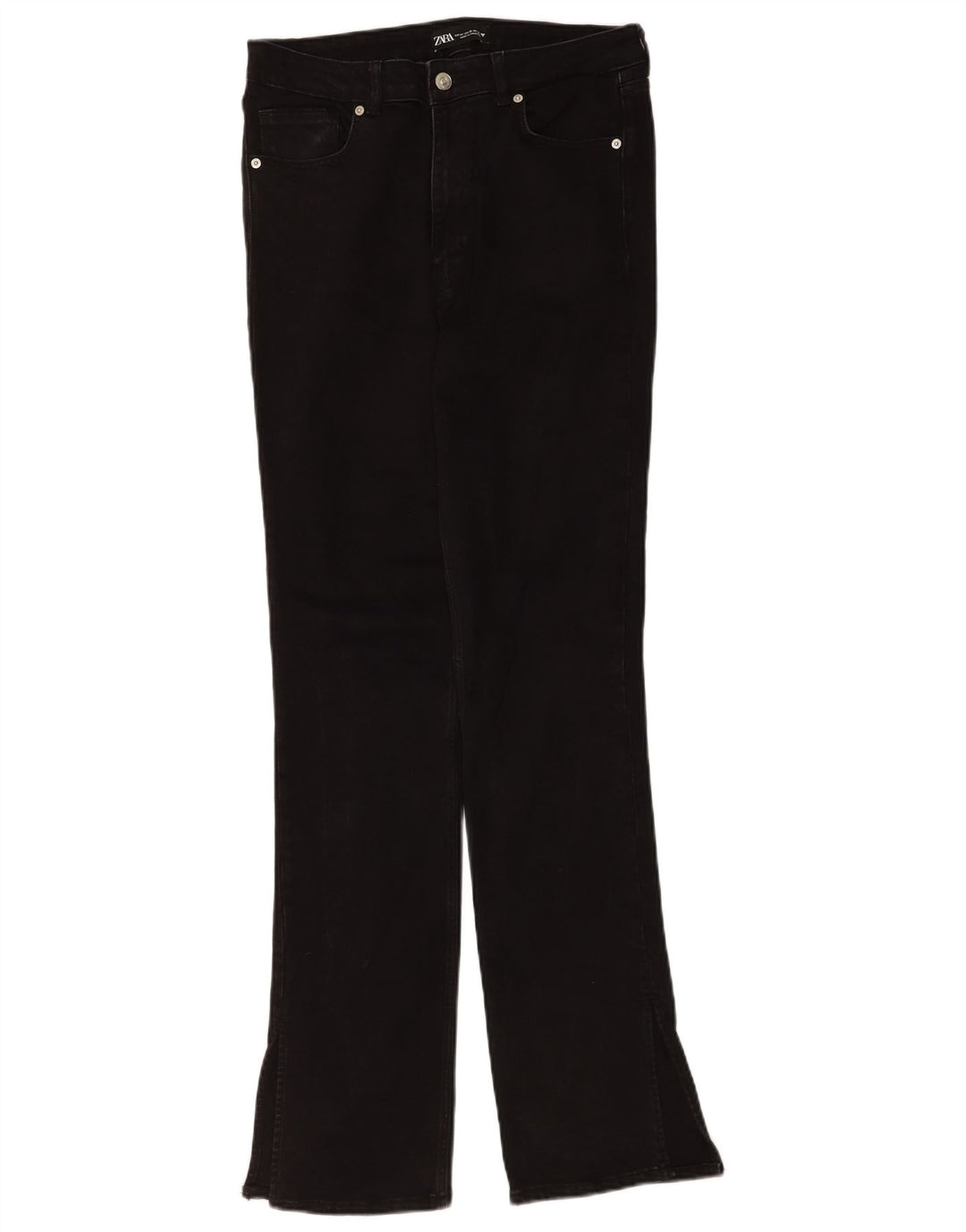 Blugi Zara Femei Bootcut EU 42 Large W32 L33 Negri