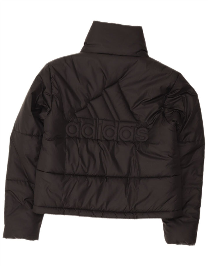 Jachetă Adidas Crop pentru femei UK 4/6 XS Negru