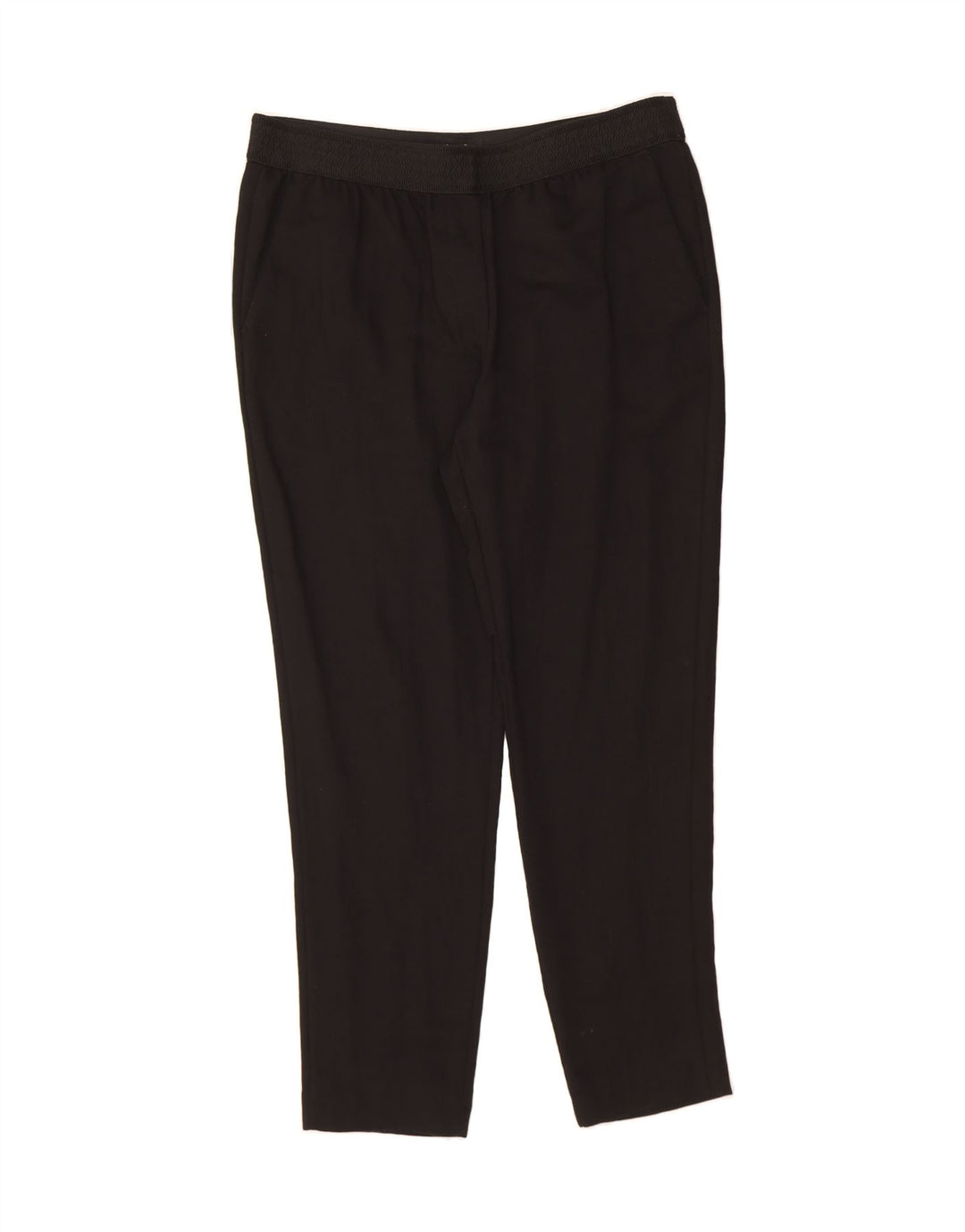 MASSIMO DUTTI Womens Tracksuit Trousers EU 42 Large Black Viscose Vintage Massimo Dutti and Second-Hand Massimo Dutti from Messina Hembry 