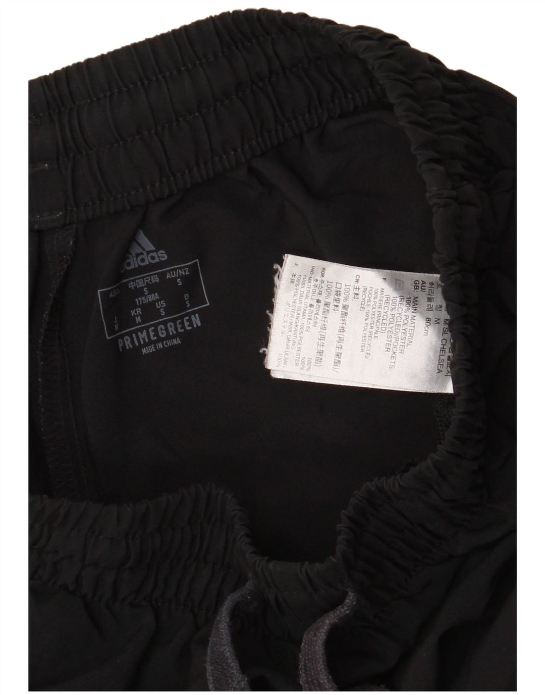 Pantaloni scurți sport adidas pentru bărbați, poliester negru mic