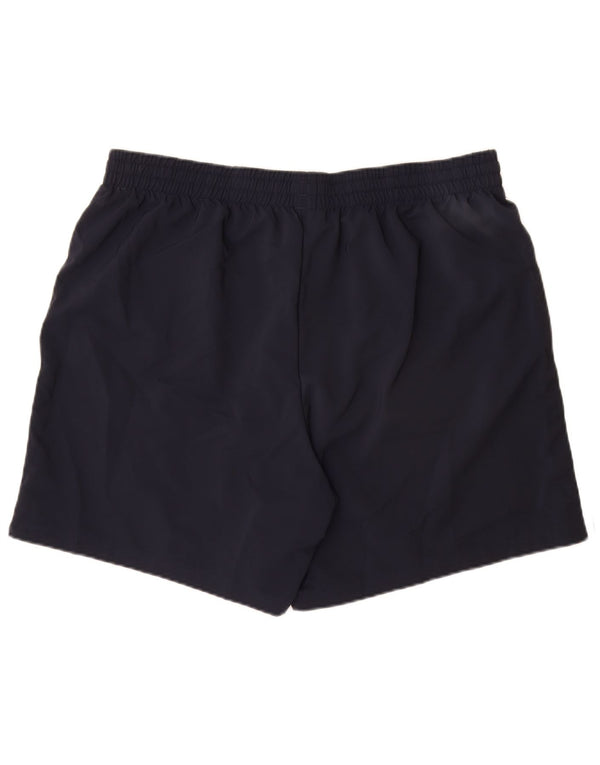 Pantaloni scurți sport pentru bărbați Adidas 2XL poliester bleumarin