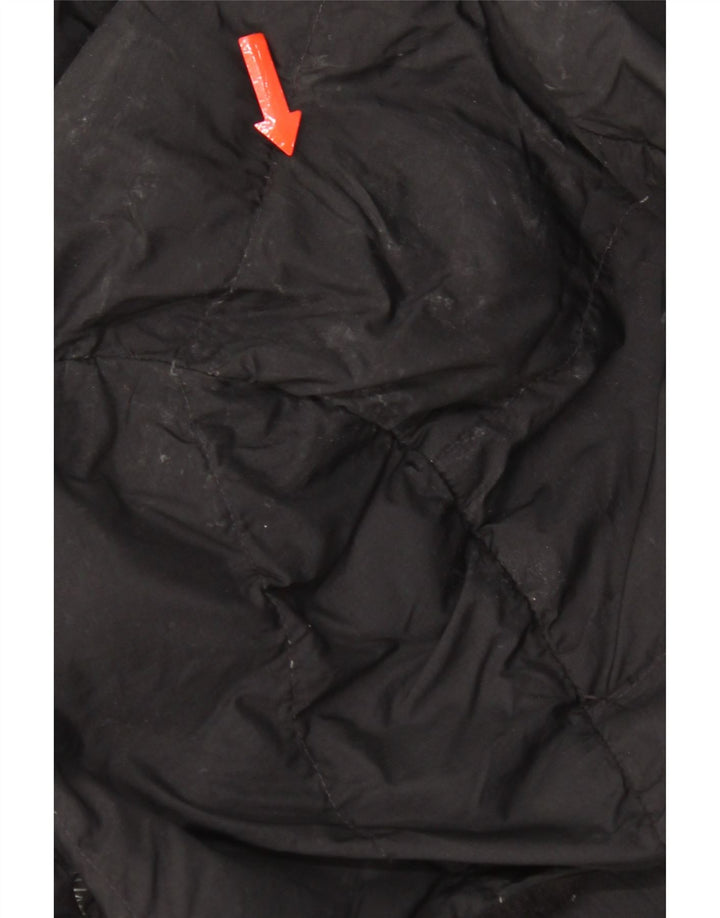 Jachetă căptușită cu glugă The North Face pentru bărbați UK 38 Poliester mediu negru