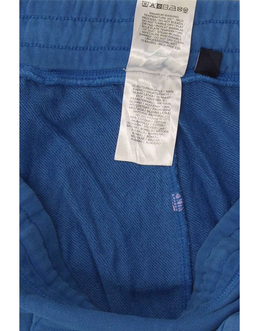 Pantaloni scurți sport North Sails pentru bărbați, bumbac albastru mediu