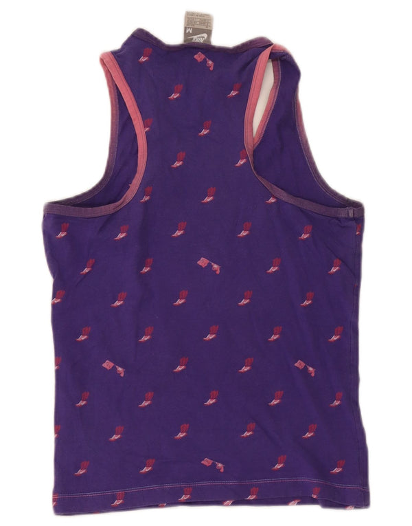 Top cu vestă grafică Nike pentru femei UK 10/12 Violet mediu