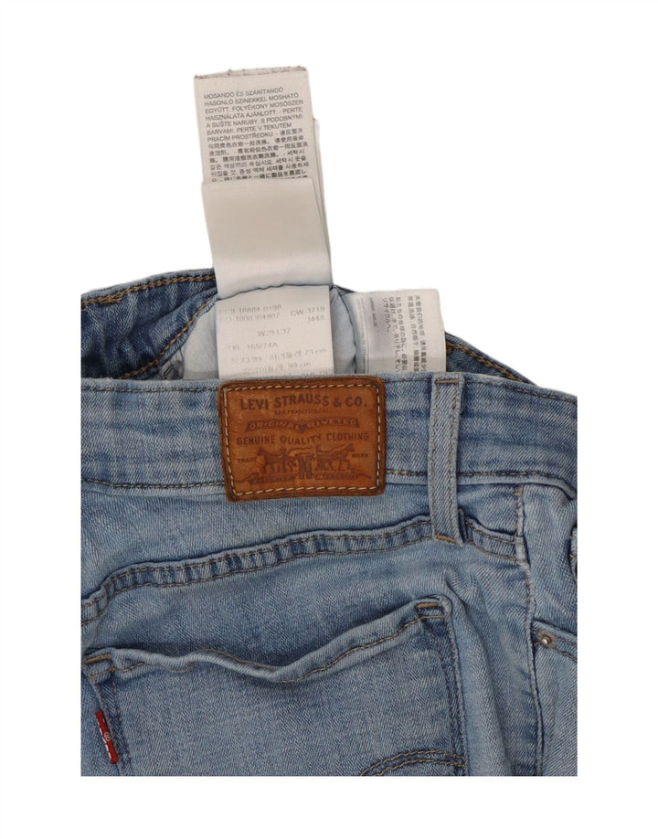 Blugi drepti pentru femei LEVI'S W29 L32 Bumbac albastru