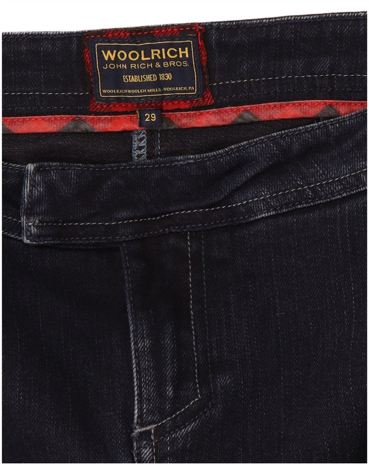 Fusta de blugi pentru femei Woolrich W29 Medium Bleumarin