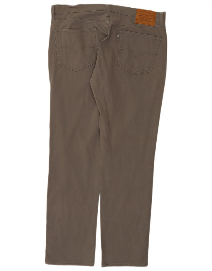 Pantaloni casual Levi's 511 Slim pentru bărbați L36 L32 gri