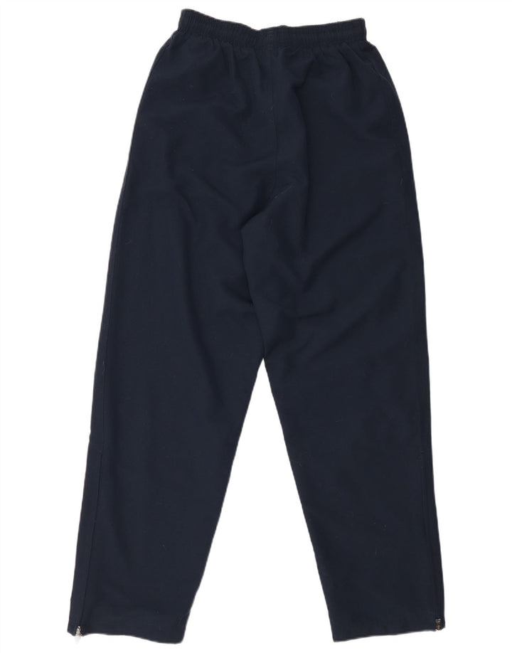 Pantaloni de trening ADIDAS pentru femei UK 12 Poliester mediu albastru bleumarin