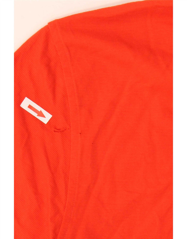 Tricou polo Lacoste pentru bărbați mărimea 5 mare bumbac portocaliu