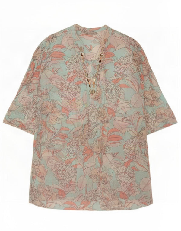 Rochie tunica transparenta pentru femei Marks & Spencer UK 14 Turcoaz mediu
