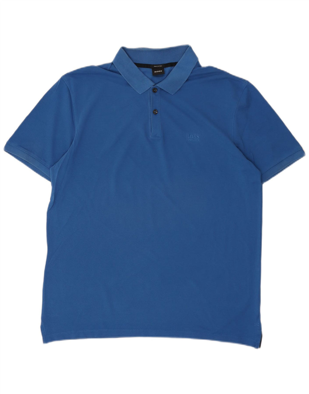 Tricou polo pentru bărbați Hugo Boss, XL, albastru din bumbac, de designer
