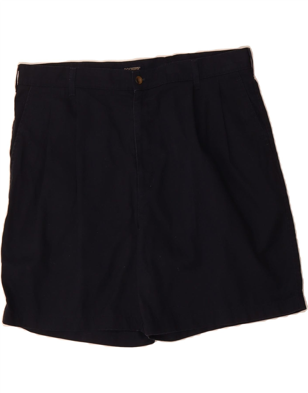DOCKERS Mens Chino Shorts W38 XL Navy Blue Vintage Dockers and Second-Hand Dockers from Messina Hembry 