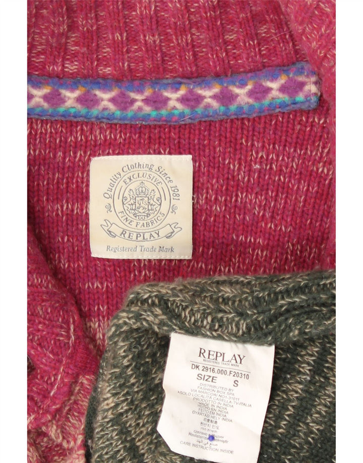 Pulover cardigan pentru femei Replay UK 10, mic, multicolor