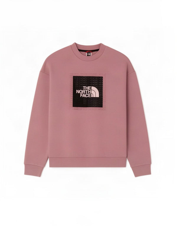 Pulover de hanorac supradimensionat pentru femei The North Face UK 10 Small Pink