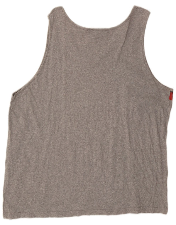 Top cu vestă grafică ADIDAS pentru bărbați, 2XL, gri Colorblock