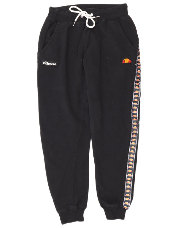 Pantaloni de trening cu grafic pentru femei Ellesse Pantaloni de jogging UK 10 Bumbac negru mic