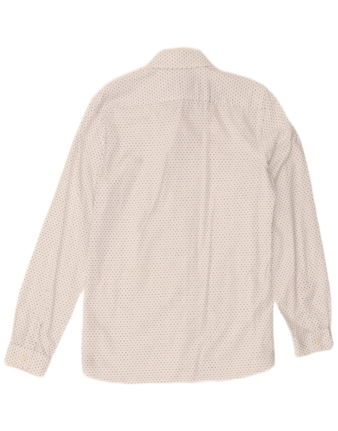 Cămașă pentru bărbați Lacoste Slim Fit Mărimea 39 Bumbac cu pete albe medii