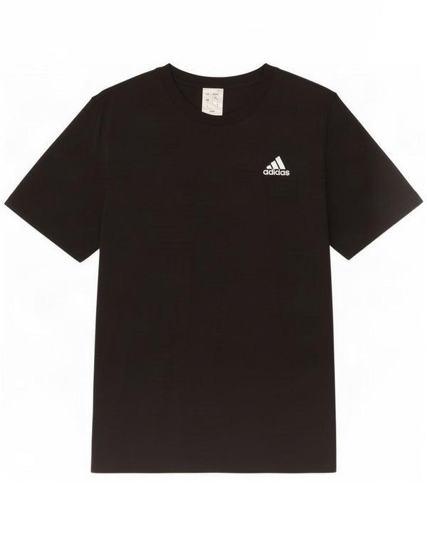 Tricou pentru bărbați Adidas Top mic, negru, bumbac