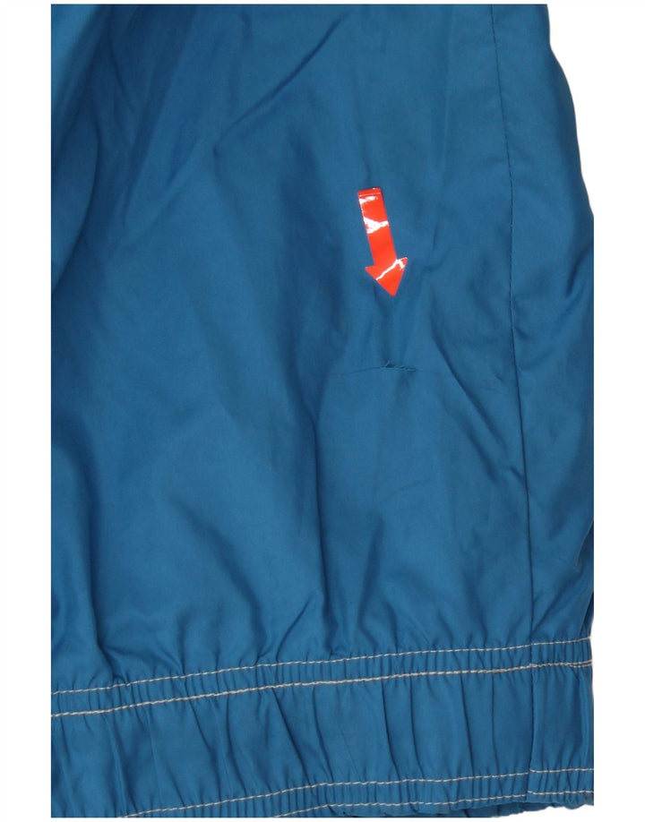 Salopetă de schi pentru bărbați Dubin, cu glugă, IT 50, albastru mediu, poliester color bloc