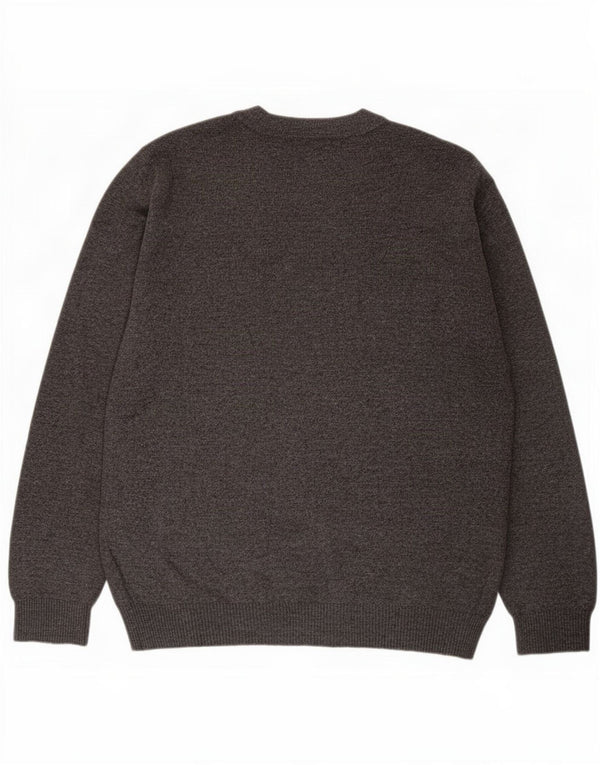 Pulover Marlboro Classics pentru bărbați, cu gât crew, 2XL, lână gri
