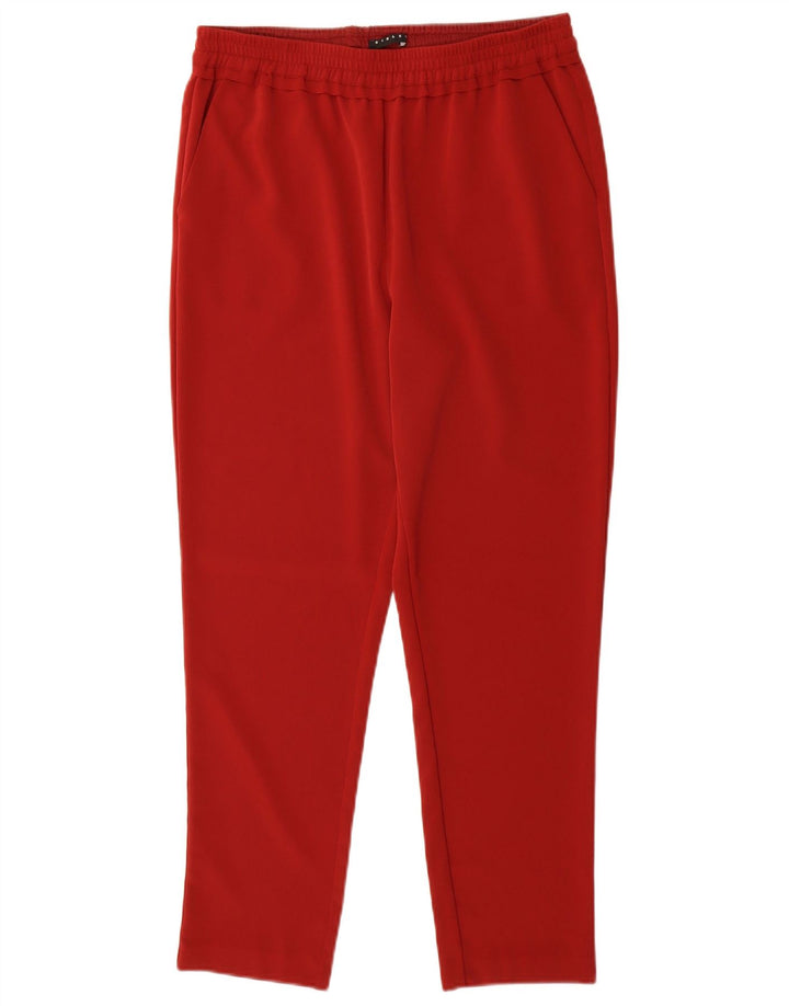 Pantaloni de trening Sisley pentru femei UK 14 Medium Red